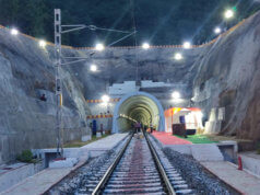 India’s longest electrified railway tunnel inaugurated in Andhra Pradesh