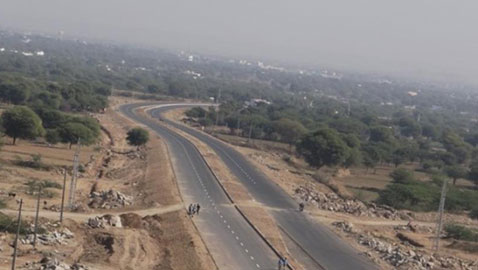 L&T BPP Tollway Ltd is four laning the 244-km long Beawar-Pali-Pindwara section of NH-14 in Rajasthan. Photo: www.lntidpl.com