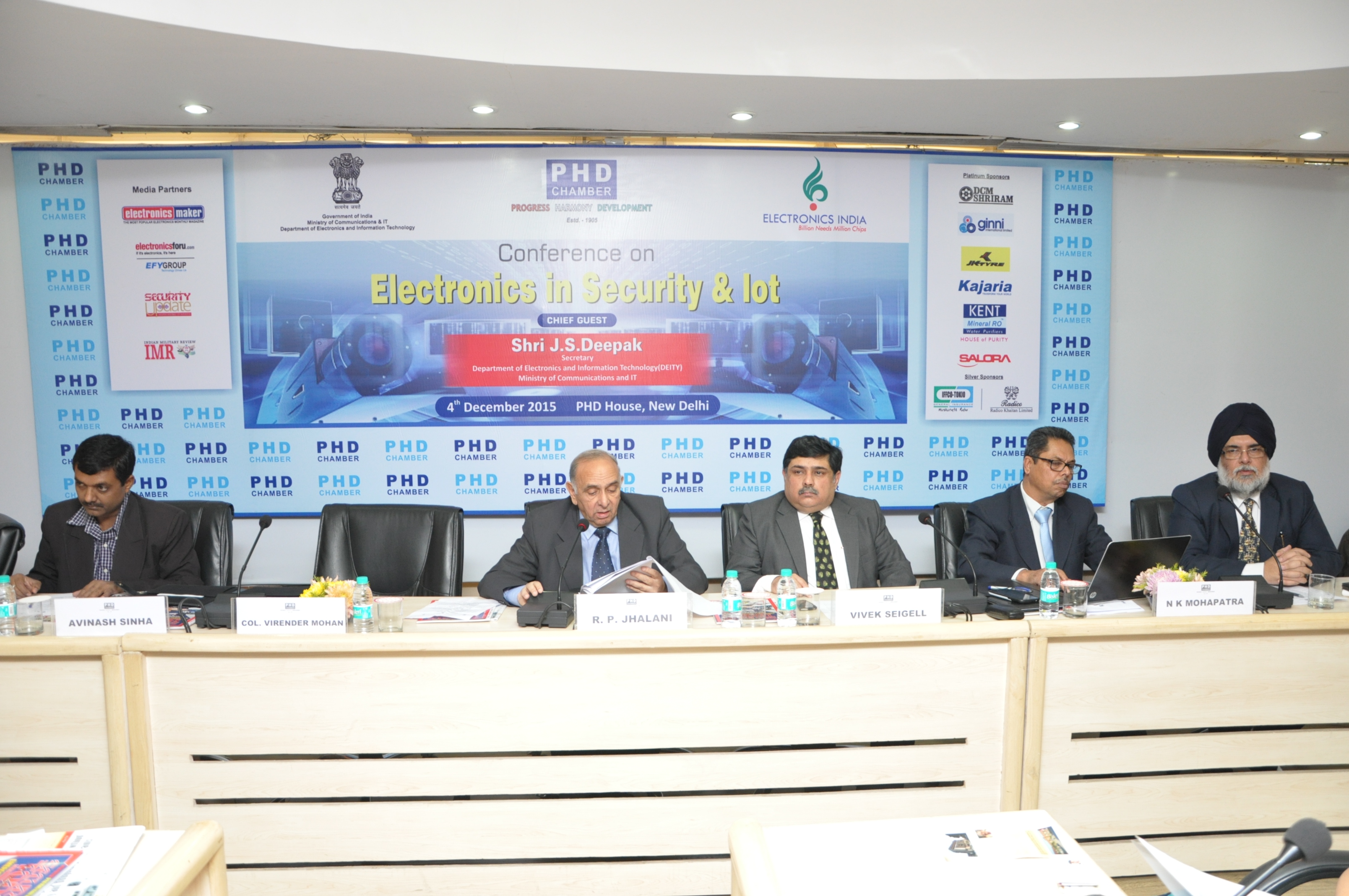 Photograph for Conference on 'Electronics in Security and IoT' -1