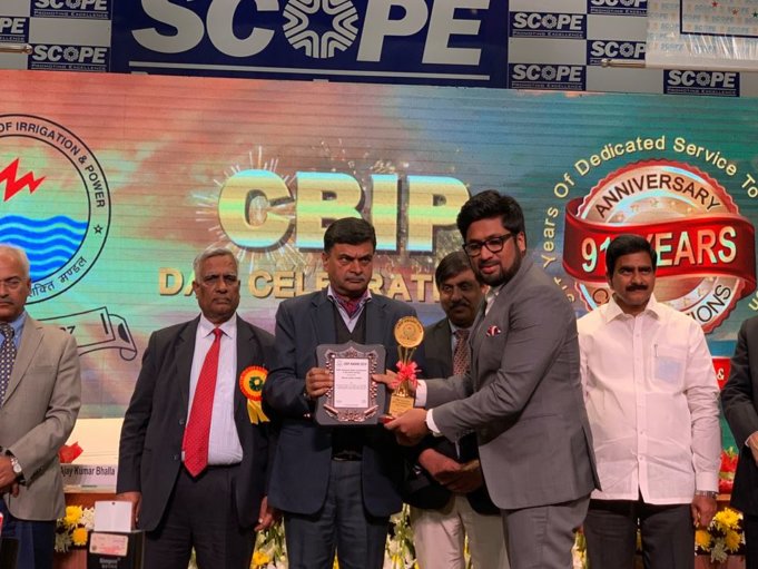 CBIP award 2019