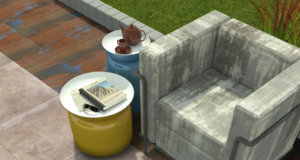 Amtico Gris & Urban Metal Brown_Outdoor Area_60x60 CM