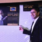 Mr.Uttam Malani, Executive Director of Centuary Mattresses launching the luxury collection -Hybrid Collection