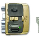 Pentabolt Aeries Gold open lock key