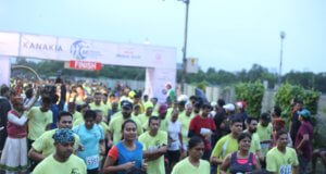 Over 4000 participants ran the Kanakia Monsoon Marathon Challenge