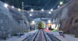 India’s longest electrified railway tunnel inaugurated in Andhra Pradesh