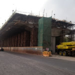 Construction of Mankhurd-Ghatkopar flyover