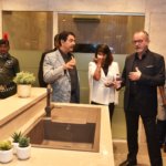 Sri Mr Jayesh Ranjan with with Mr. Jürgen Wolf, Managing Director, Häfele South Asia during the launch of Hafele Design Centre at Gachibowli in Hyderabad