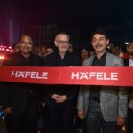 Sri Mr Jayesh Ranjan with with Mr. Jürgen Wolf, Managing Director, Häfele South Asia during the launching the Hafele Design Centre at Gachibowli in Hyderabad