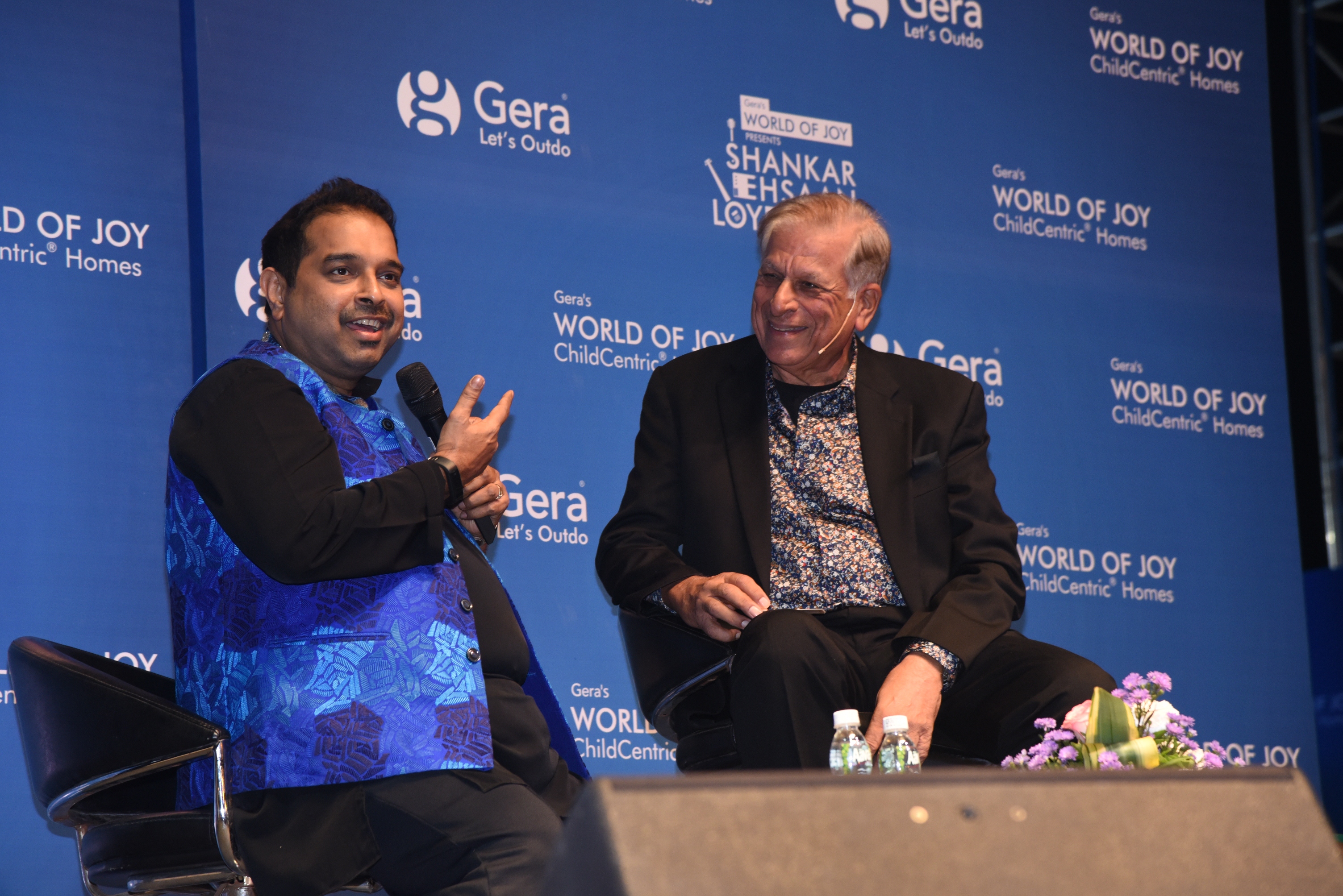 Celebrating the foundation laying of Gera's newest ChildCentric ® Homes project - Gera's World of Joy, with a live private concert by Shankar-Ehsaan-Loy-