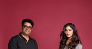 Founder Mr. Vikash Pacheriwal with Bhumi Pednekar