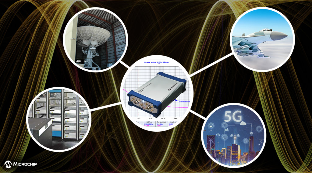 Microchip Announced the 53100A Phase Noise Analyzer