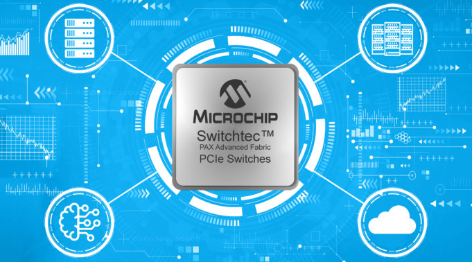 Switchtec PAX PCIefabric solutionsprovide greater flexibility and scalability fordata center and cloud AI and ML architectures
