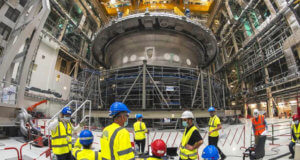 L&T manufactured Cryostat base installed in world's largest nuclear fusion project