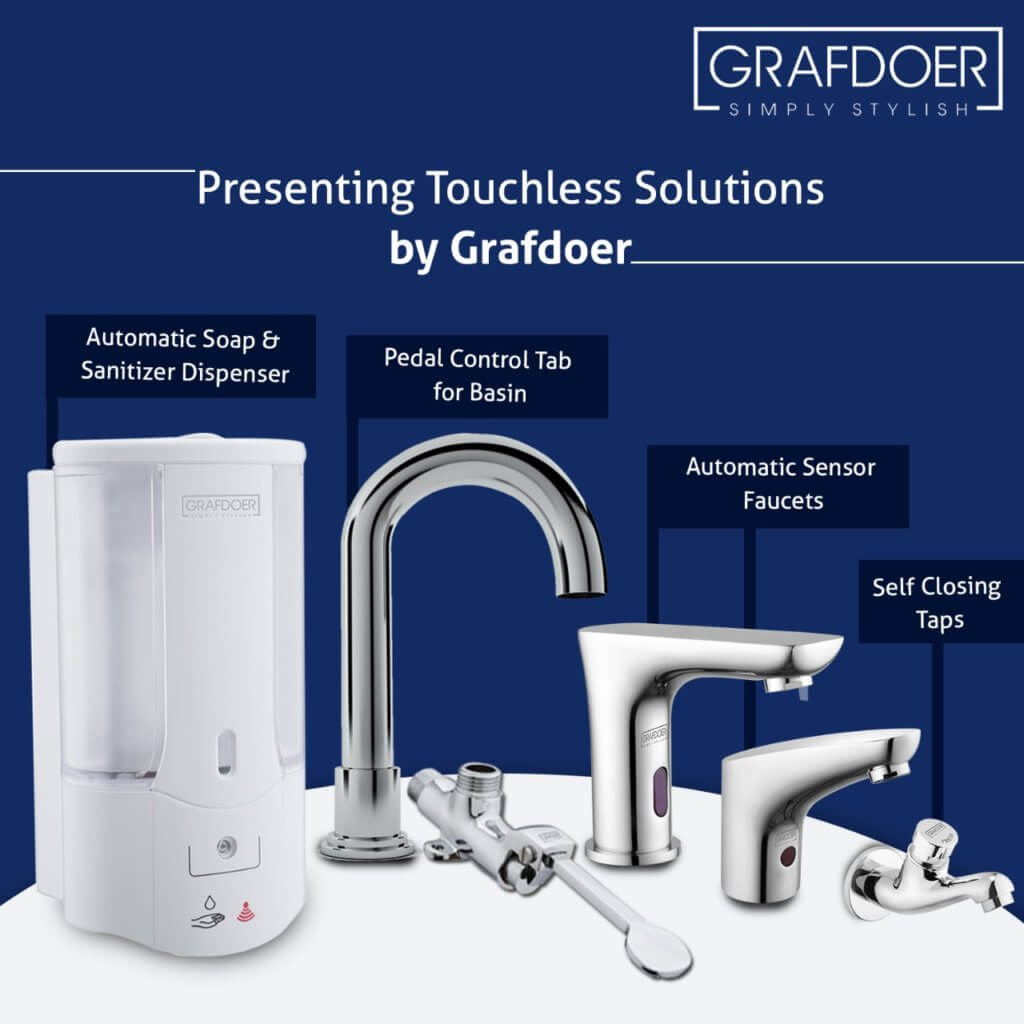 Advanced safety powered with cutting-edge technology with Grafdoer Touchless range