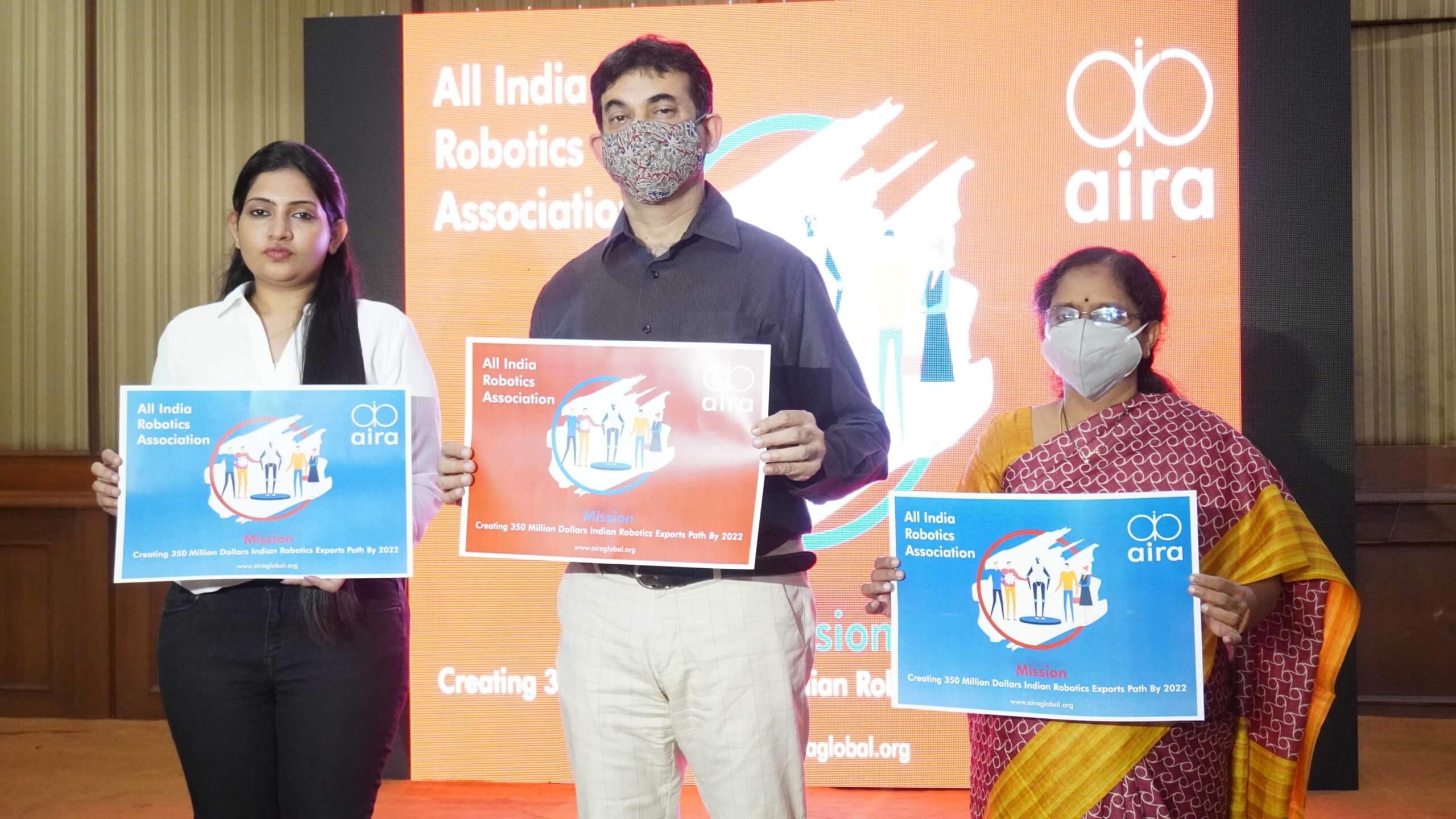 AIRA, a trade body of the Robotics industry in India launched  