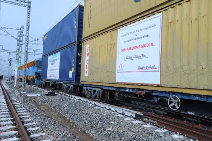 GatewayRail is proud to be associated with inauguration of the Western Dedicated Freight Corridor by Hon’ble Prime Minister Shri Narendra Modi