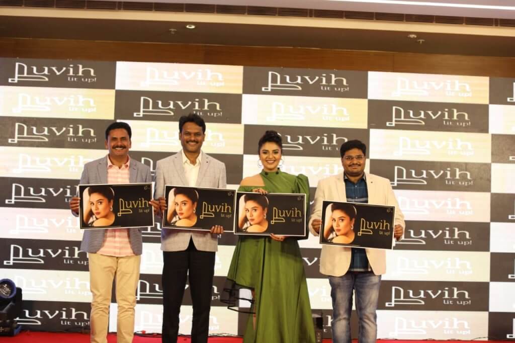 LUVIH enters Beauty Products retailing biz - Noted actress Sreemukhi promotes the venture - The retail brand will open 150 outlets in a year Hyderabad, February 14: New retailing brand Luvih has forayed into Beauty Products retailing business. Luvih means beauty in Sanskrit. Promoted by noted anchor and actress Sreemukhi, Rasgau International, which owns Luvih brand, will initially sell perfumes in the outlets. Soon company will introduce beauty, grooming, hair care products. Sreemukhi is also the brand ambassador for the brand. Perfumes from 80 brands including 40 international brands will be available. They are priced from Rs 299 to Rs 7,500. During the first year of its operations, Luvih will introduce 10 global perfume brands for the first time in India. A total of 300 products will be on sale. Products of 110 brands will be available online as well. “I have been thinking of setting up a business for quite some time. I have now got partners who understand my thoughts. The experience they have in retail business will help Luvih brand. Demand for perfumes and other cosmetics is on the rise in villages too. My objective is to provide self-employment opportunities for the youth through franchise, with small investment,” said Sreemukhi, Director, Rasgau International. V Tirupati Rao, Srikanth Avirneni and Vijay Adusumalli are the other company directors. 150 stores in the first year.. Luvih has signed an agreement with Linen House, which sells linen garments, for setting up shop-in-shop outlets. These outlets will be opened in 23 outlets of Linen House located in Telangana, Andhra Pradesh and Karnataka. The brand is also talking to other retail chains for shop-in-shop outlets. Luvih will set up over 100 standalone outlets apart from 50 franchise stores in a year. A franchisee outlet can be set up with Rs 5-9 lakh investment. The company will take back unsold products.