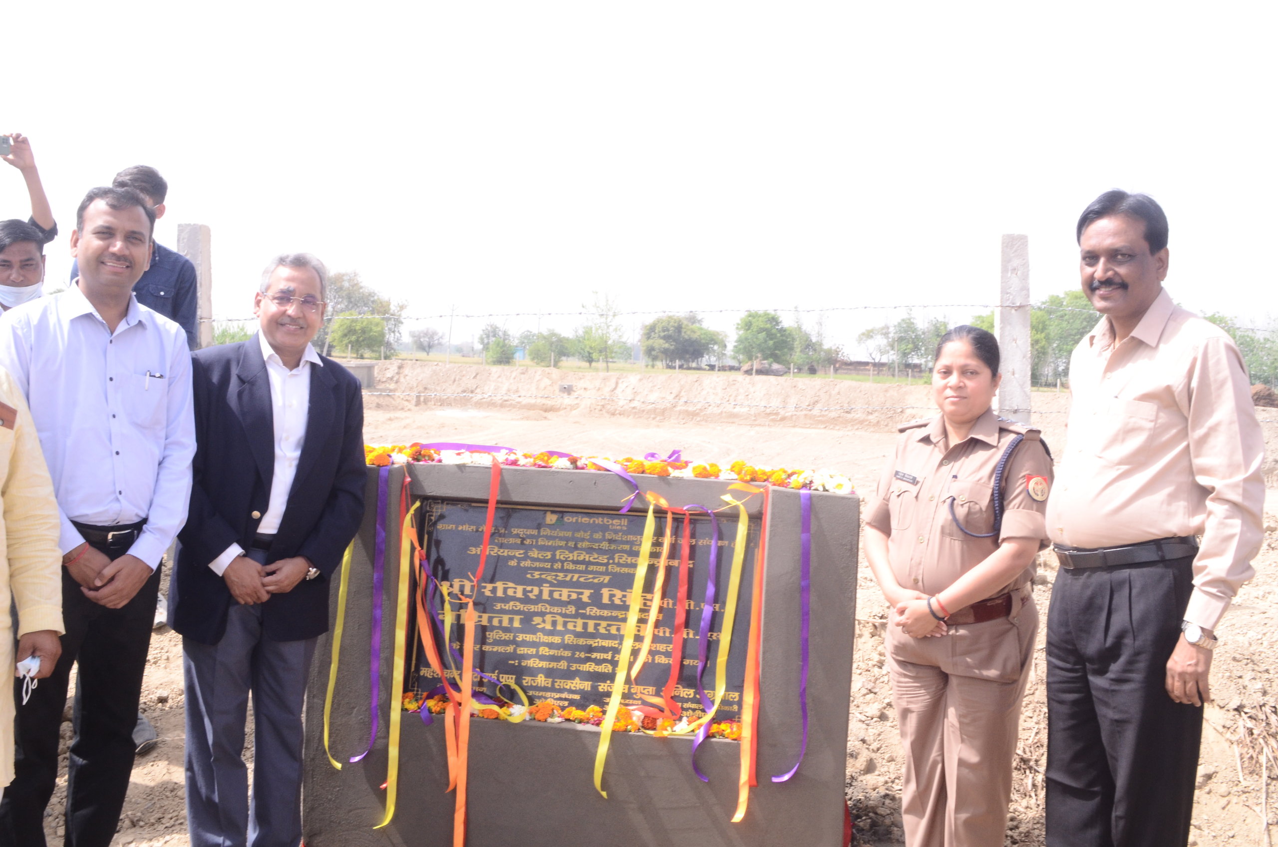 Orientbell Tiles inaugurates a 2.5-hectare pond near Bulandshahr; takes a step forward to protect environment