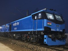 Alstom delivers 100th electric locomotive to Indian Railways