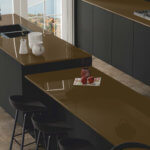 Granalt Brown_Granalt Tile_Kitchen Table Top Ambiance_Glazed Vitrified Tiles_Floor Tile_800X2400 mm