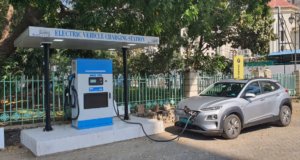 Electric Vehicle Charging Station with EVRE at Hiranandani Estate, Thane: