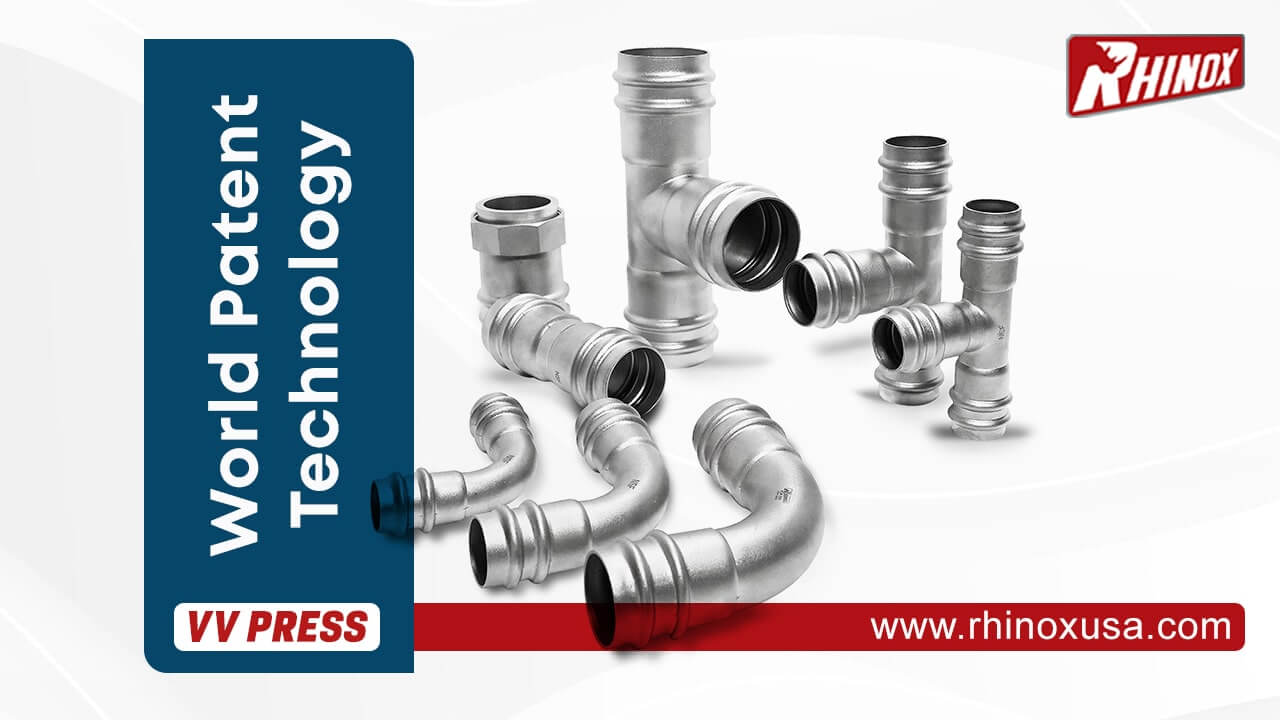 Rhinox introduces World Patent Technology VV Press Fittings for providing safe and secure plumbing solutions
