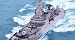 INS #Visakhapatnam commissioned into Indian #Navy