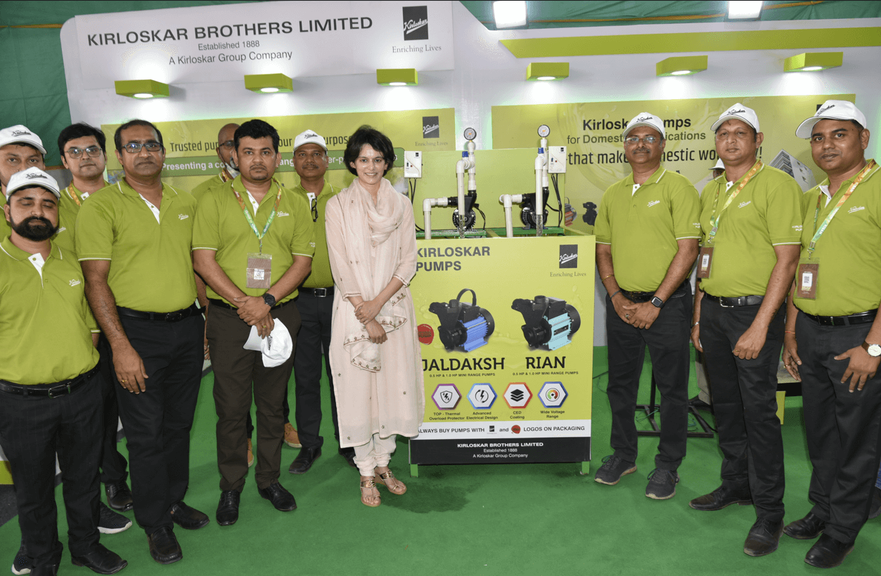 Kirloskar Brothers Limited showcases new generation energy-efficient pumps at Kisan Mela