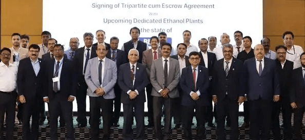 Oil PSUs sign tripartite-cum-escrow #agreement for upcoming #dedicated ethanol #plants
