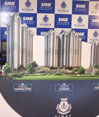 Hyderabad Based SMR Holdings announces the Advance Launch of Towers Hamilton, Logan, & Shivalik at SMR Vinay ICONIA Constructing