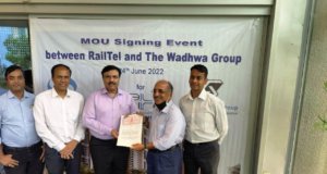 The Wadhwa Group partners with RailTel Corporation for internet & DTH/Cable TV services at Wadhwa Wise City