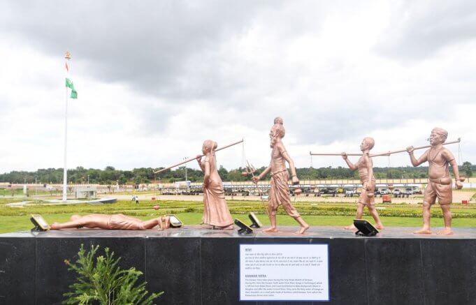 Prime Minister Narendra Modi inaugurated the Deoghar airport in Jharkhand and laid the foundation for 'Maha Vikas' project worth Rs 16,800 crore. He also dedicated, the In-Patient Department (IPD) and operation theatre services at AIIMS, Deoghar to the nation. Apart from this, he inaugurated and laid the foundation stone for multiple road, energy and other infrastructure projects worth Rs 10,000 crore. The foundation stone for the Deoghar airport was laid on 25 May 2018. The project will is built over 657 acre of land parcel at a cost of Rs 401 crore. Apart from this, projects launched include widening of Palamu-Gumla road, Rehla-Garhwa bypass and Mirza Chowki-Farakka road besides elevated corridor from Kutchery Chowk to Piska More and Itki RoB in Ranchi. Widening of Gorhar-Khairatunda road, Khairatunda-Barwa Adda section and Ranchi-Mahulia section are also among the projects. Other projects include creation of a facility and pipeline network at CBM Jharia block in Parbatpur, Bokaro-Angul section of Jagdishpur-Haldia-Bokaro-Dhamra pipeline and LPG plants at Barhi and Bokaro.