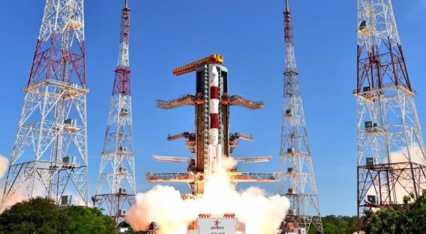 Indian rocket launch