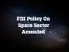 FDI in Space Sector