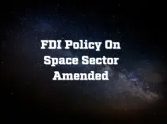 FDI in Space Sector