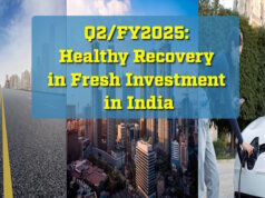 Q2/FY2025: Healthy Recovery in Fresh Investment in India Fresh Investment in India