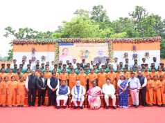 President of India Smt. Droupadi Murmu and Prime Minister Shri Narendra Modi lays Foundation Stone of Bharat Coal Gasification & Chemicals Limited (BCGCL) Coal-to-Ammonium Nitrate Project at Lakhanpur, Odisha