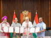 In the presence of Home Minister Shri Amit Shah, a tripartite MoU signed between Government of India, Assam and Nagaland for facilitating mineral oil operations in the Assam–Nagaland boundary areas