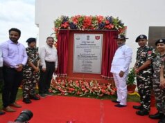 Union Minister of State for Home Affairs Shri Bandi Sanjay Kumar inaugurates 48 newly constructed family quarters at Sashastra Seema Bal (SSB) campus in Ibrahimpatnam, Hyderabad.
