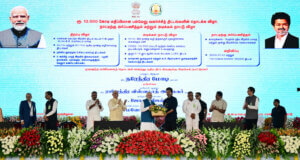 PM Modi inaugurates, lays foundation for Rs 13,000 crore projects in Tamil Nadu
