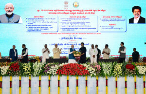 PM Modi inaugurates, lays foundation for Rs 13,000 crore projects in Tamil Nadu